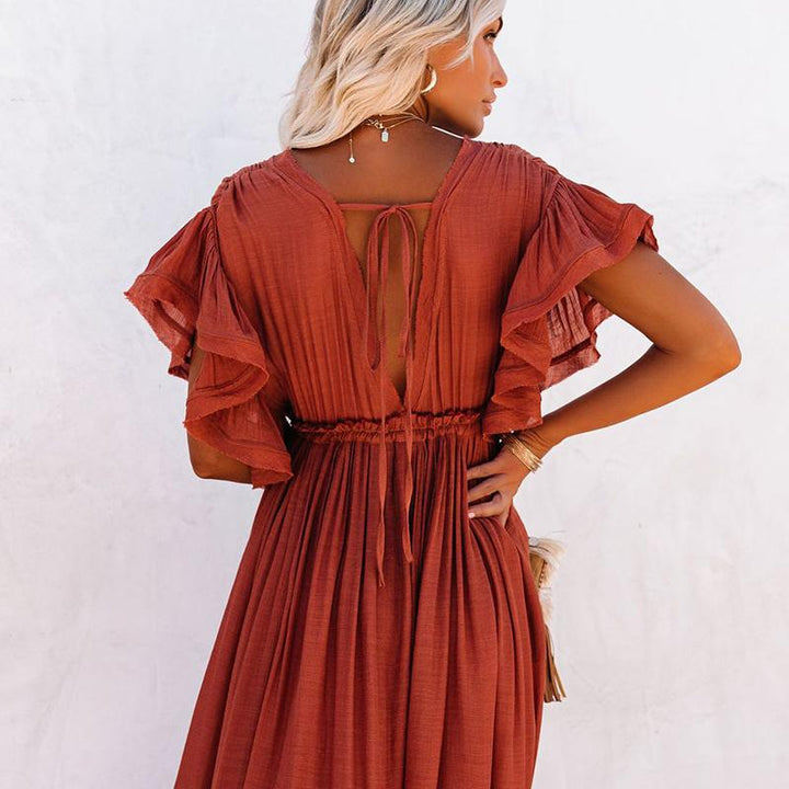 Skye | Boho Beach Maxi Dress