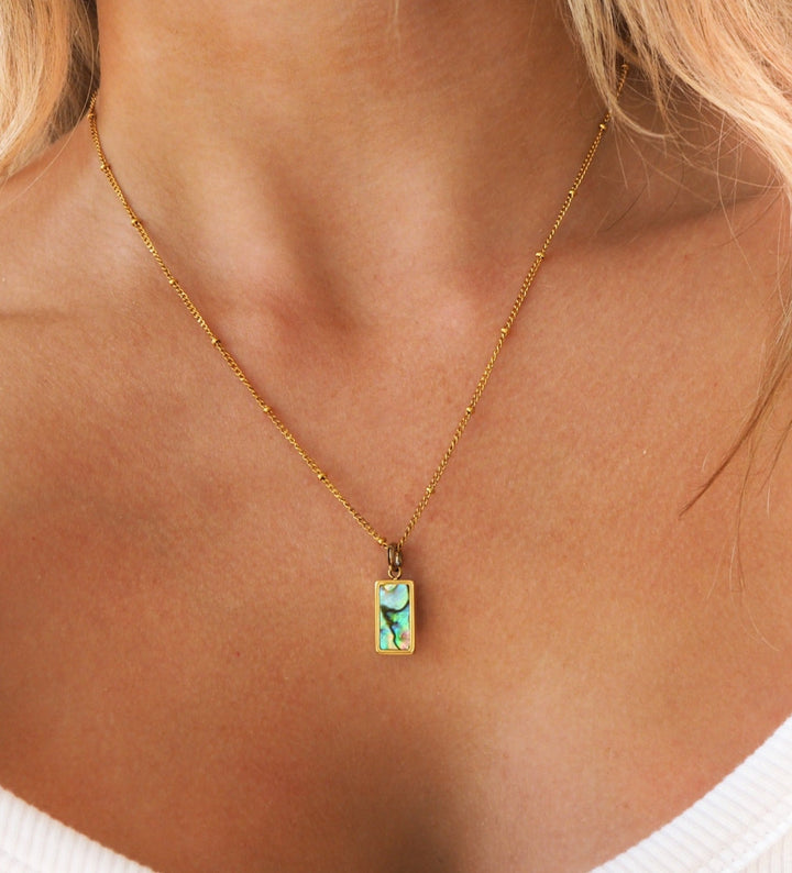 Camilia Necklace | Abalone Shell