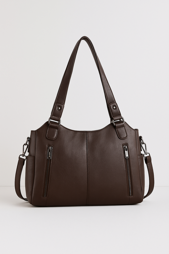 Camille | Large Vegan Shoulder Bag