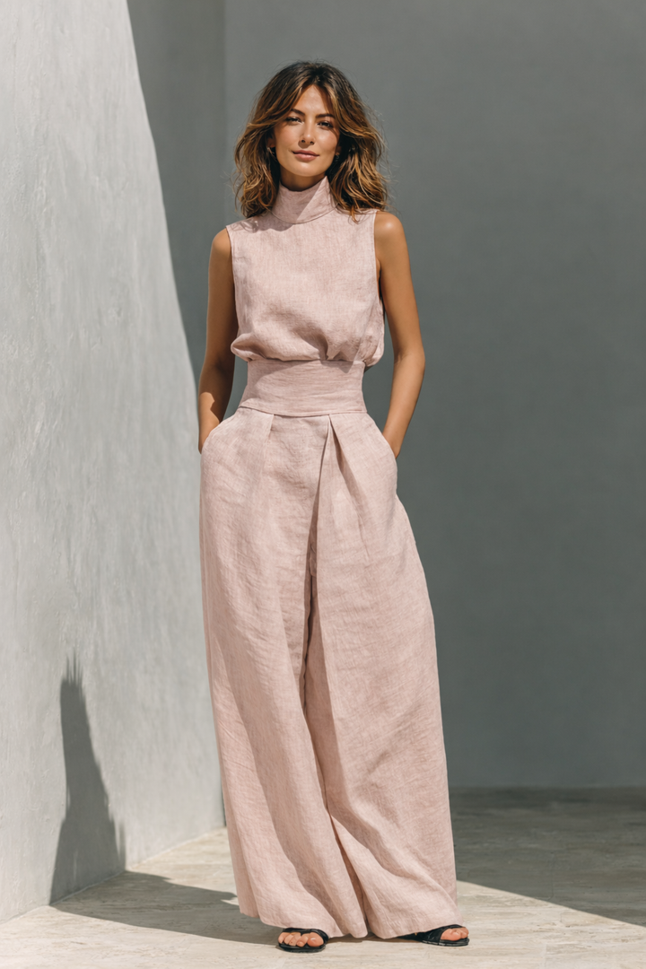 Maria | Minimalist Tank & Pants Set