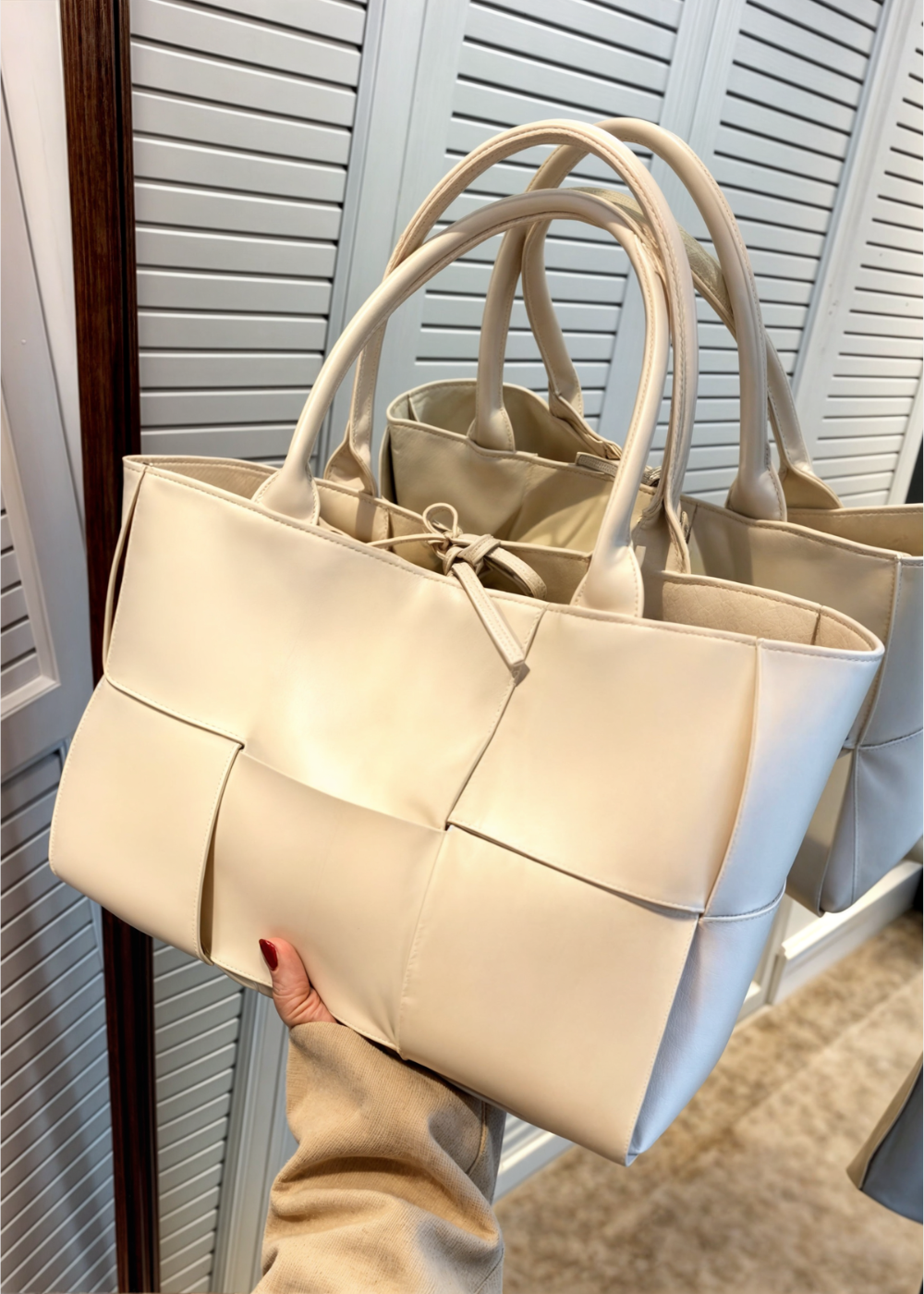 Malia | Braided Leather Handbag