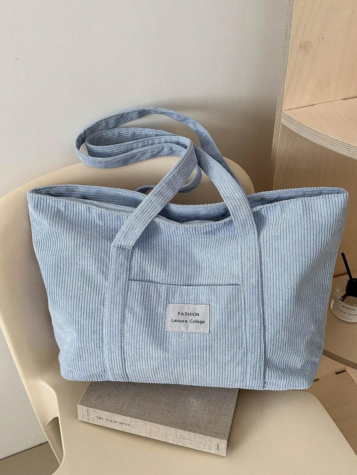 Fern | Large Corduroy Tote