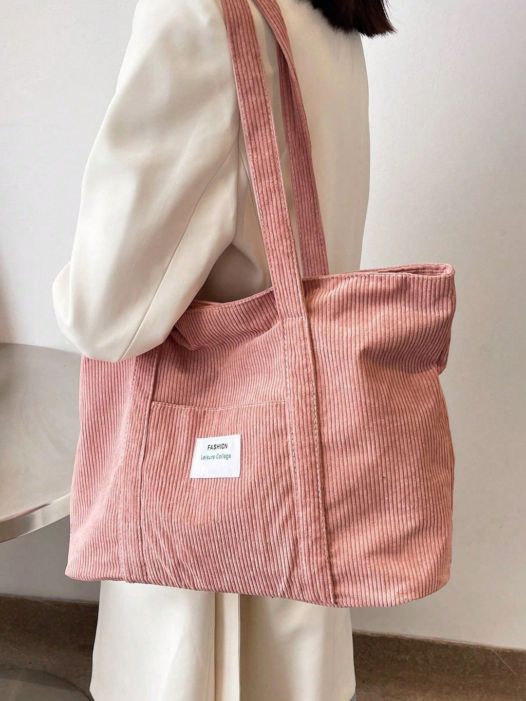 Fern | Large Corduroy Tote