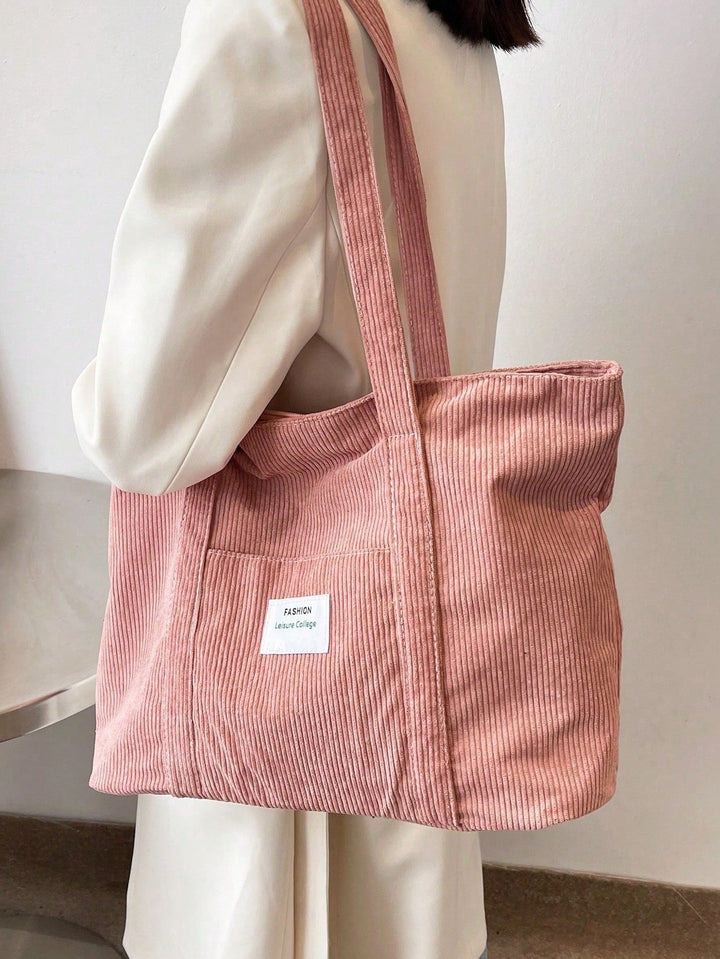 Fern | Large Corduroy Tote