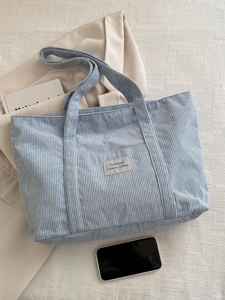 Fern | Large Corduroy Tote