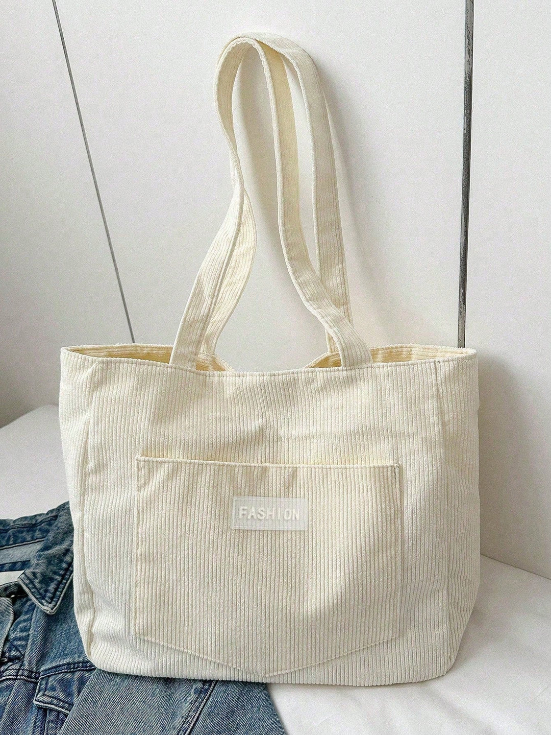 Fern | Large Corduroy Tote
