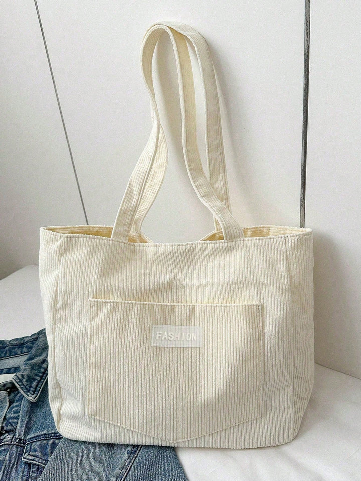 Fern | Large Corduroy Tote