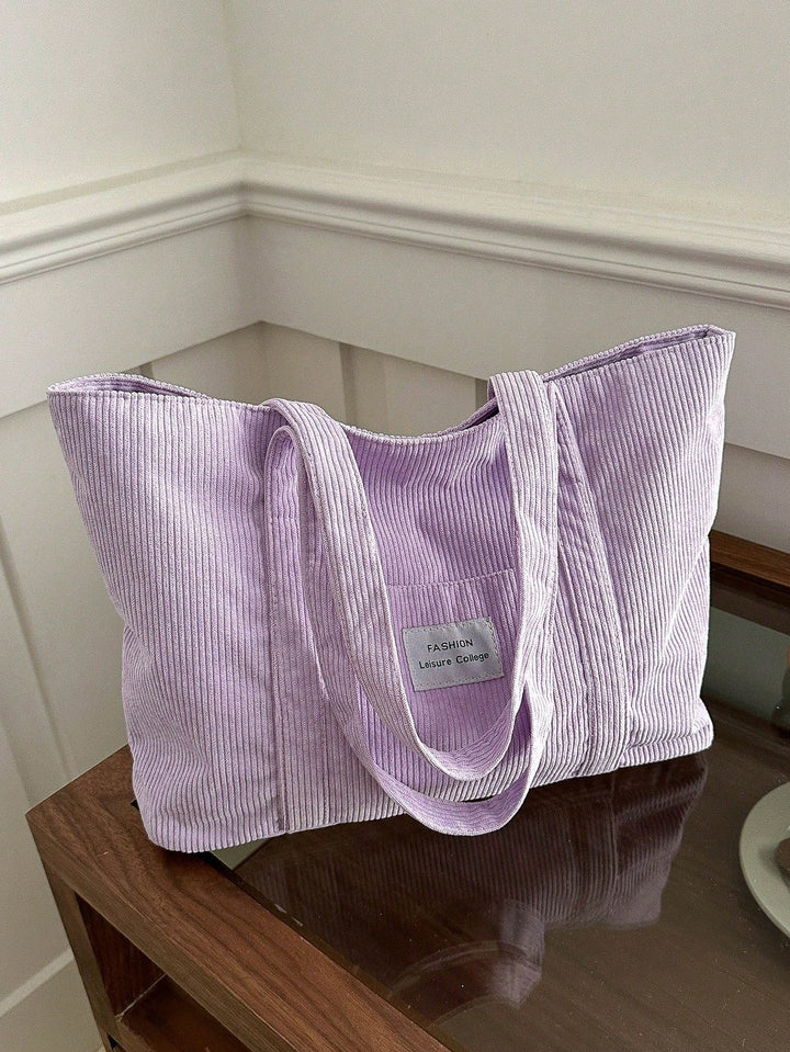 Fern | Large Corduroy Tote