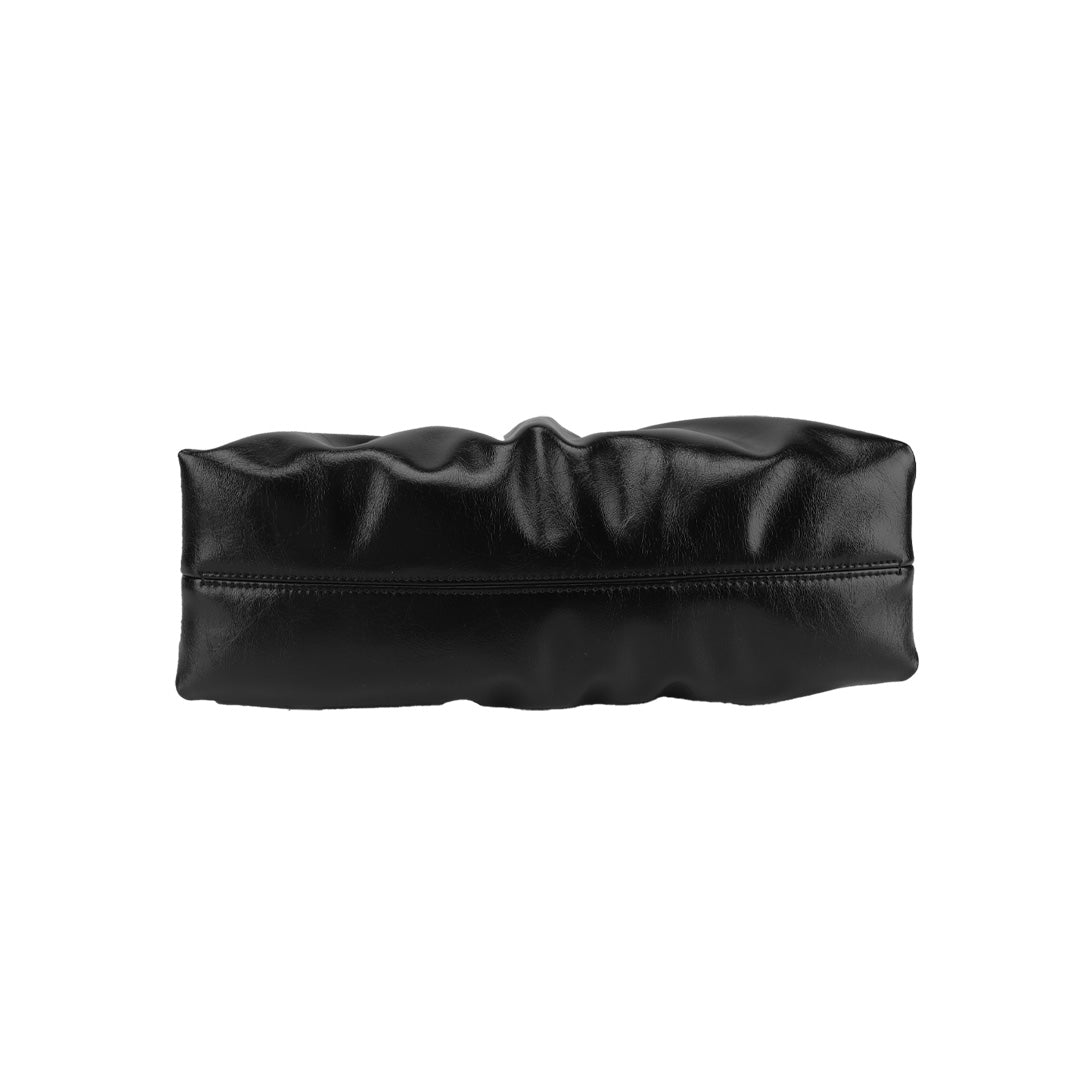 Demi | Crescent-shaped Hobo bag (black)