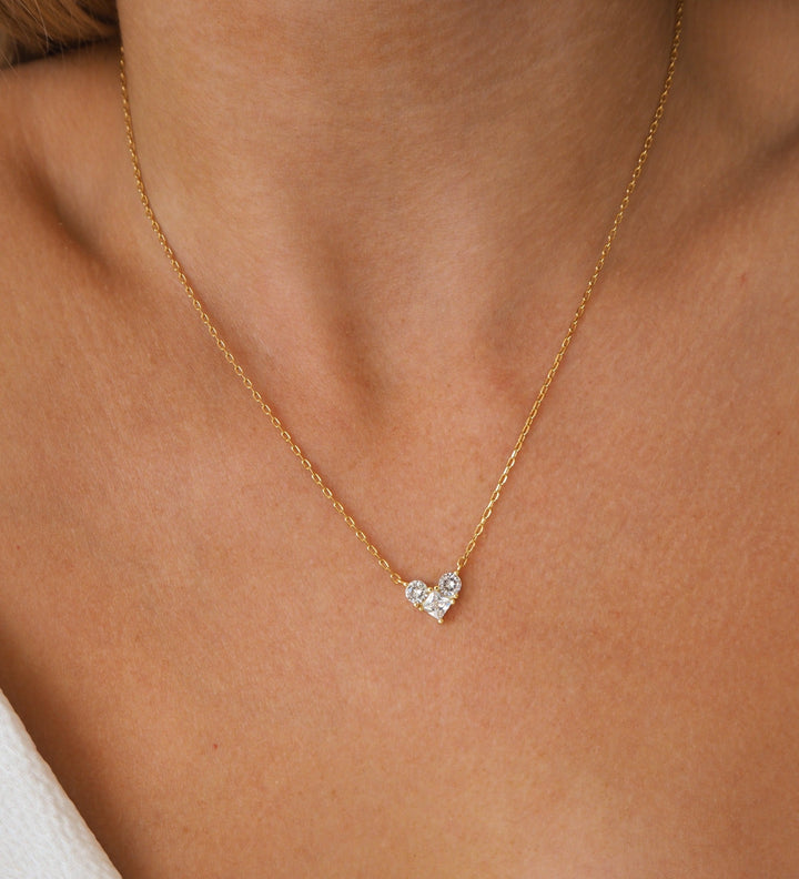Crystal Heart Necklace