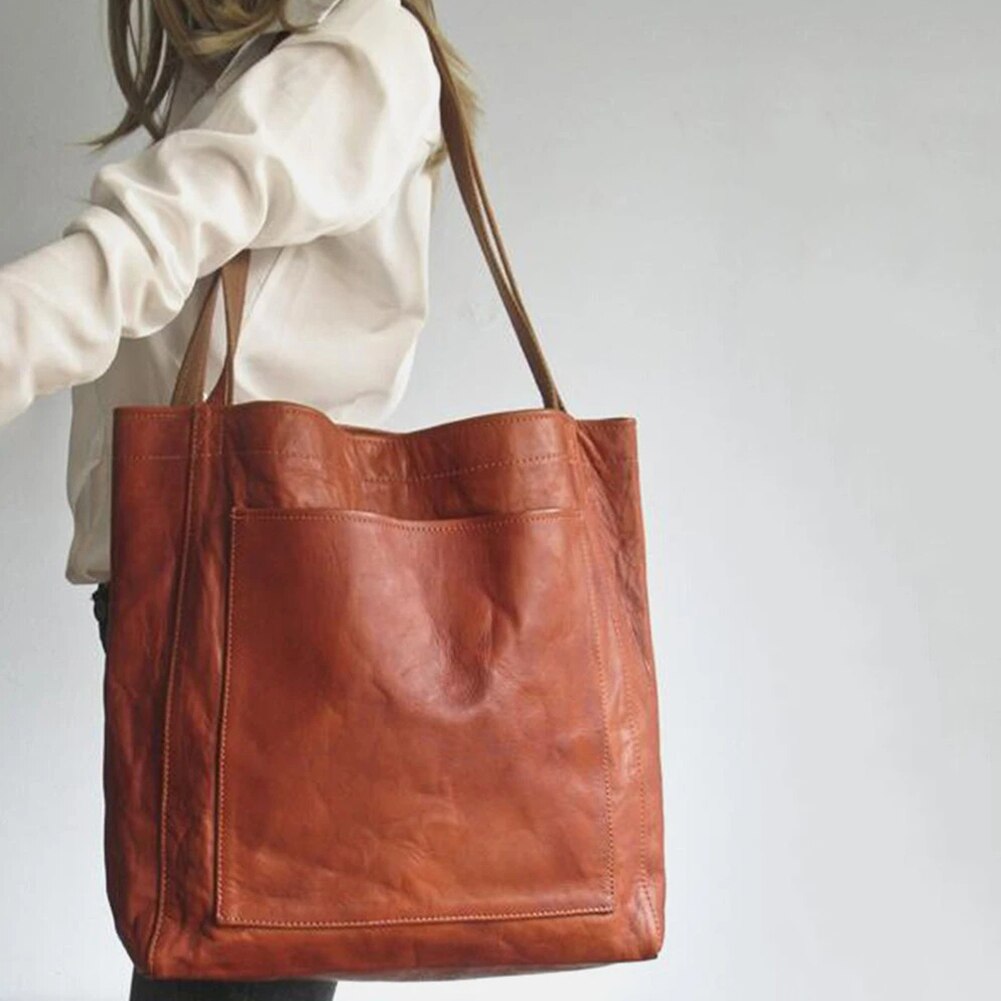 Sasha | Spacious Vegan Leather Handbag