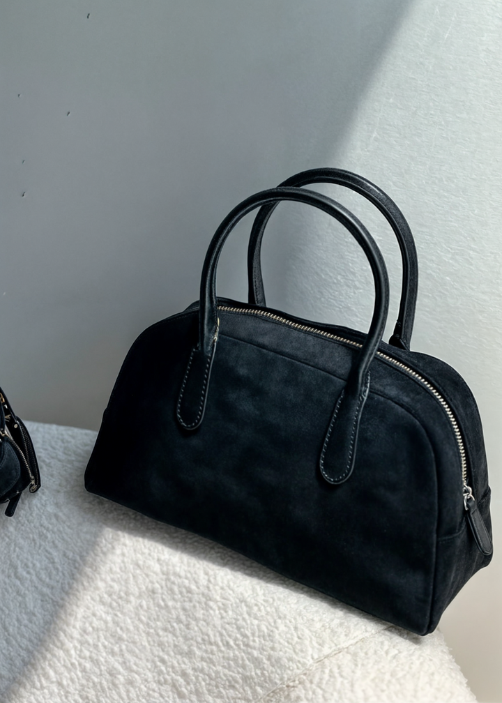 Ember | Small Suede Shoulder Bag