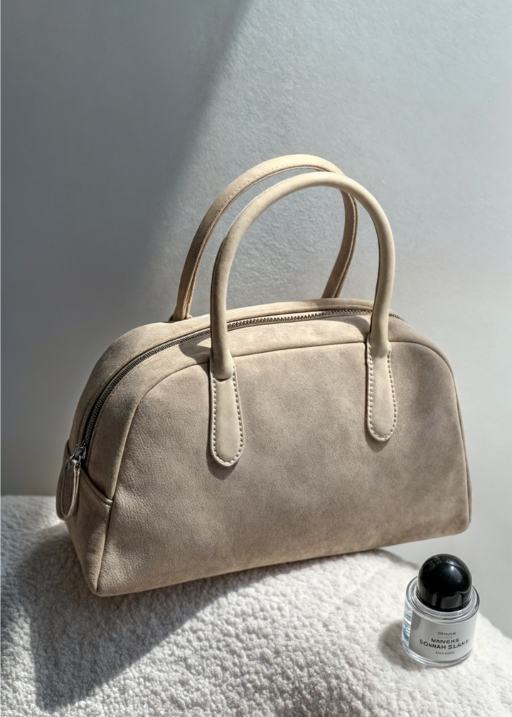 Ember | Small Suede Shoulder Bag