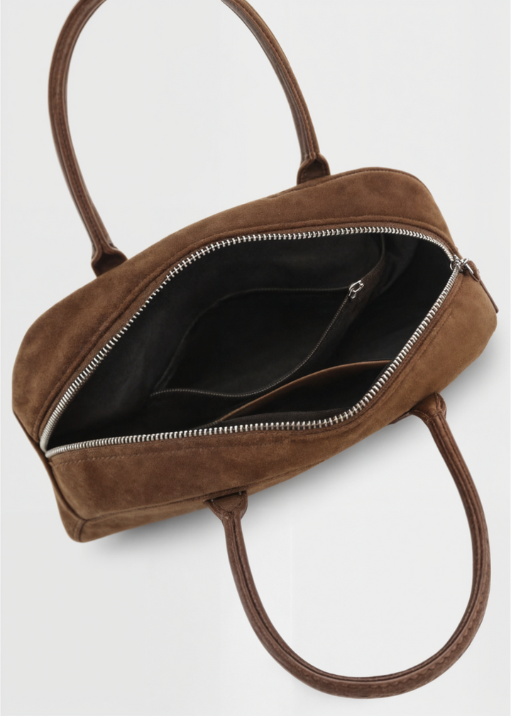 Ember | Small Suede Shoulder Bag