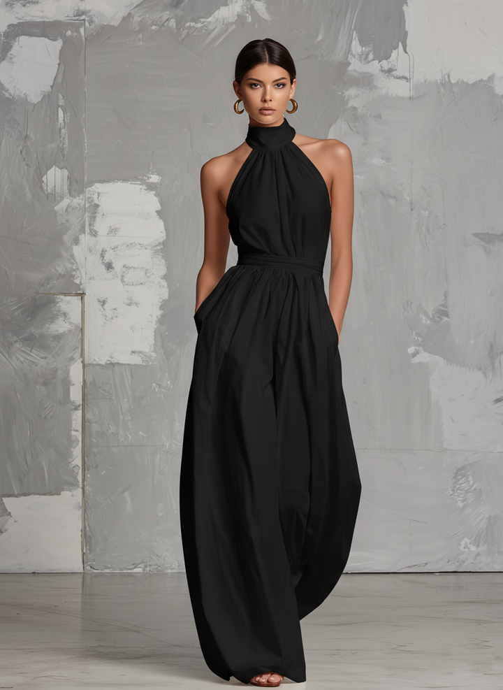Halle | Halter-Neck Jumpsuit
