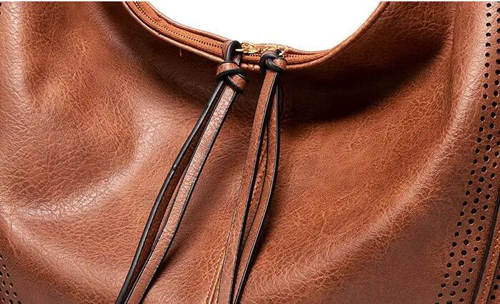 Noor | Boho Hobo with Drawstring Detail