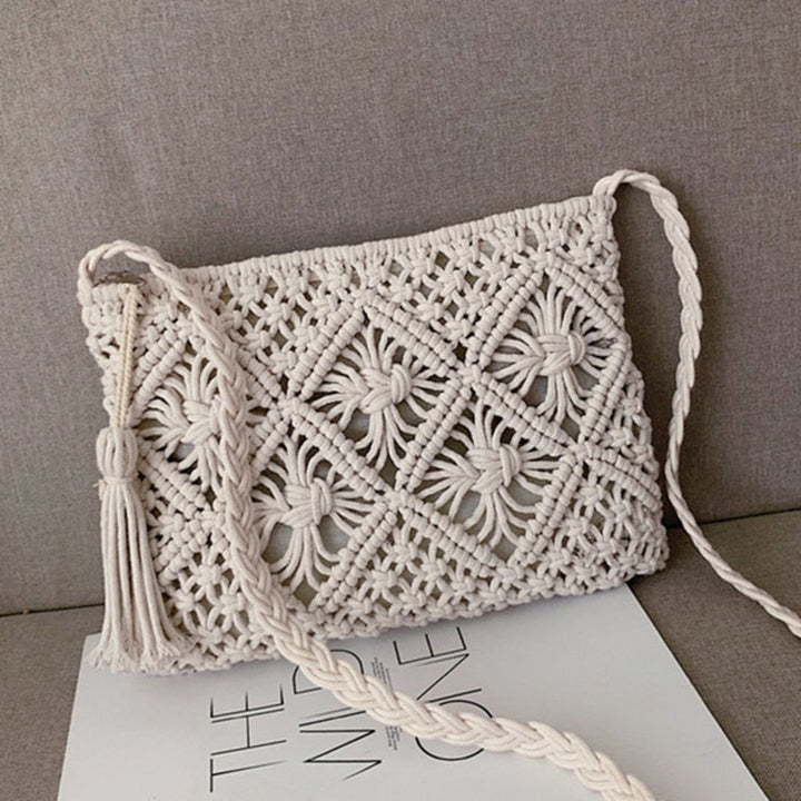 Gina | Handwoven Boho Shoulder Bag