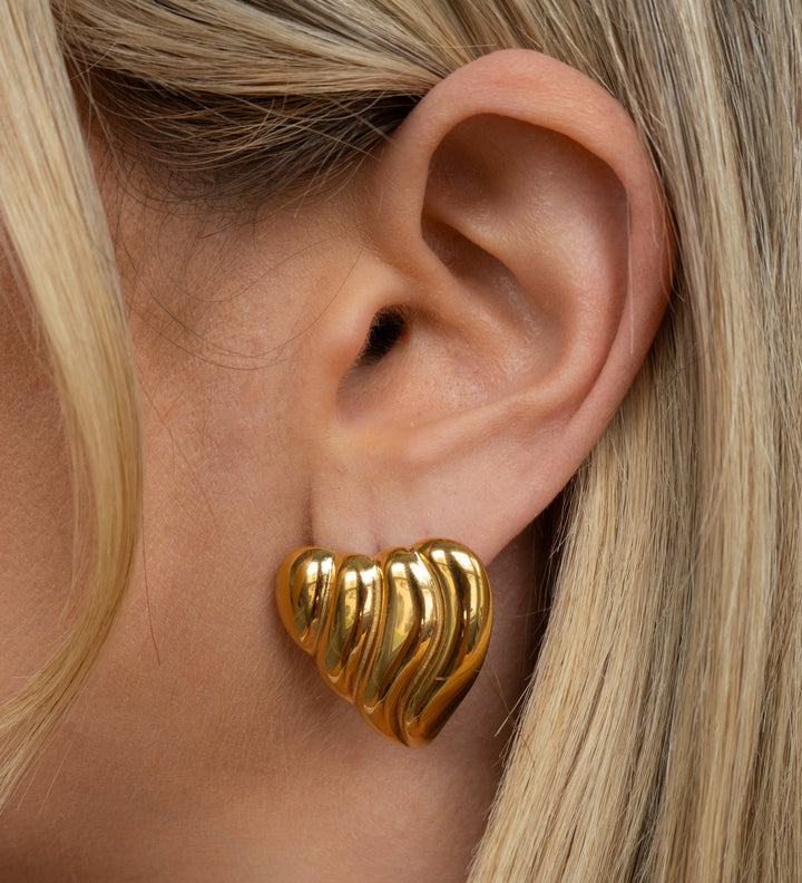Hazel Earrings | Gold