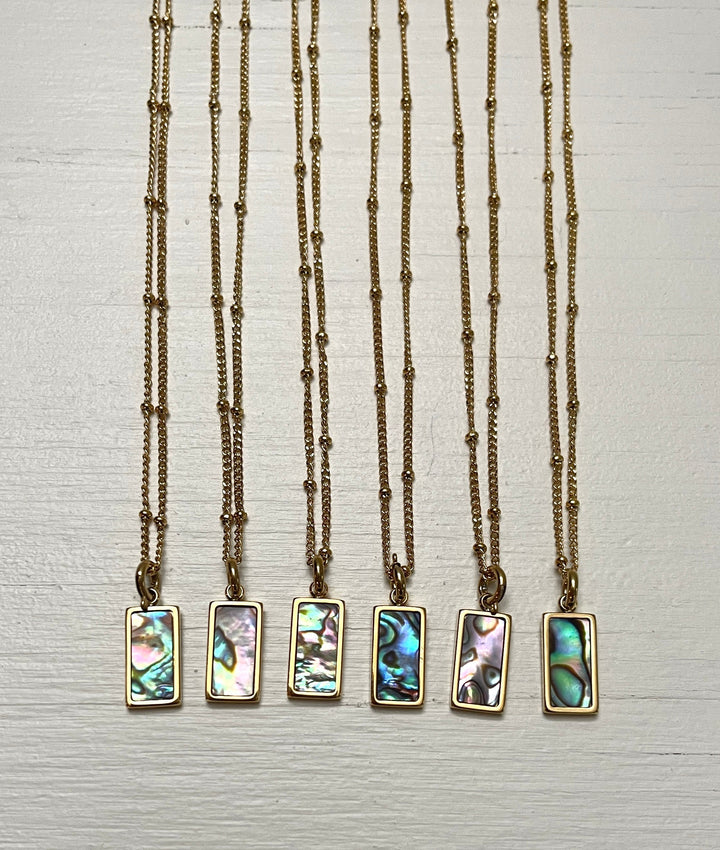 Camilia Necklace | Abalone Shell