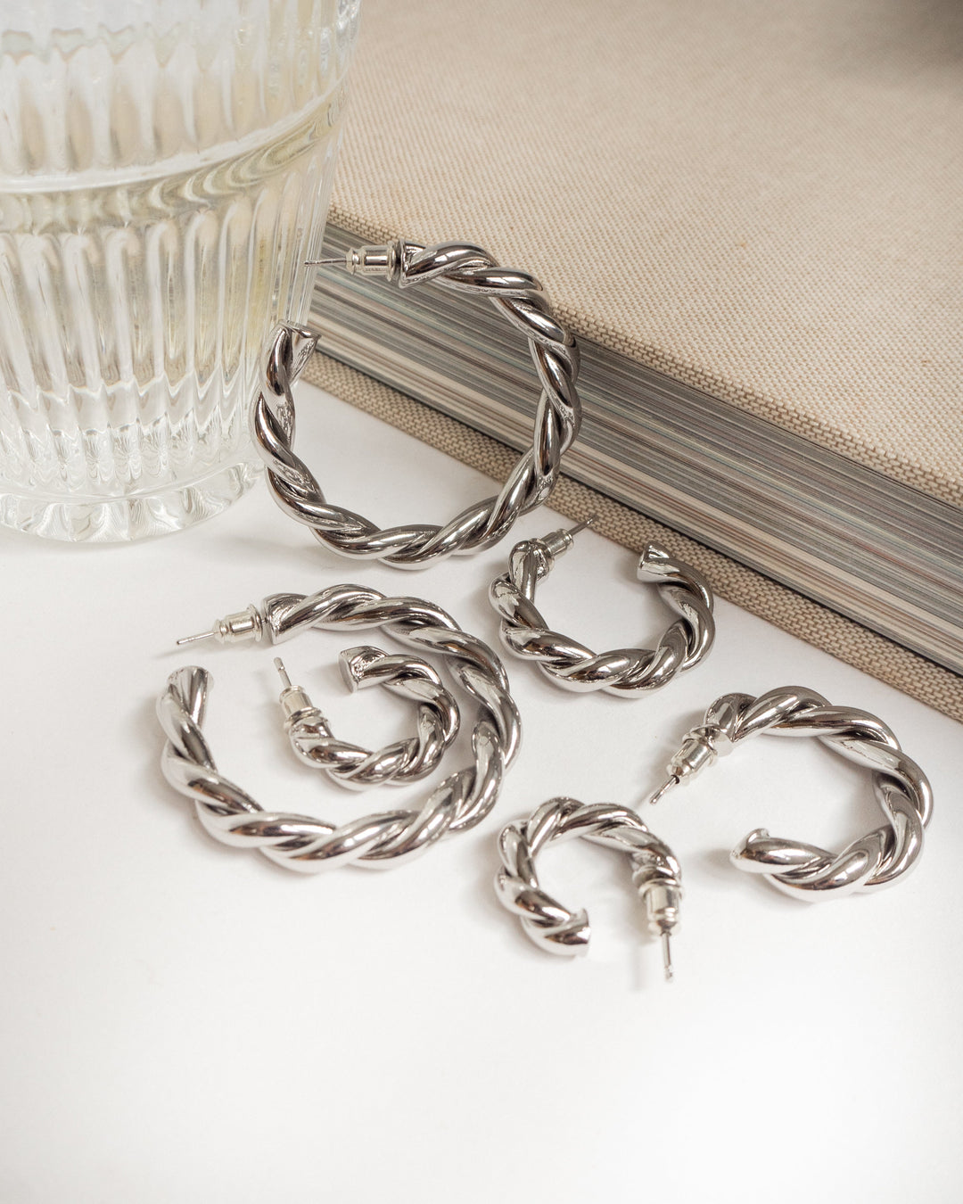 Vera Silver Hoops | Small