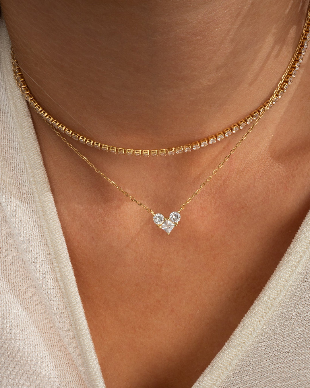 Crystal Heart Necklace
