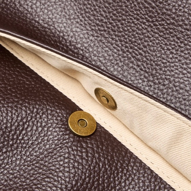 Adriani | Retro genuine leather soft minimalist bag for everyday use