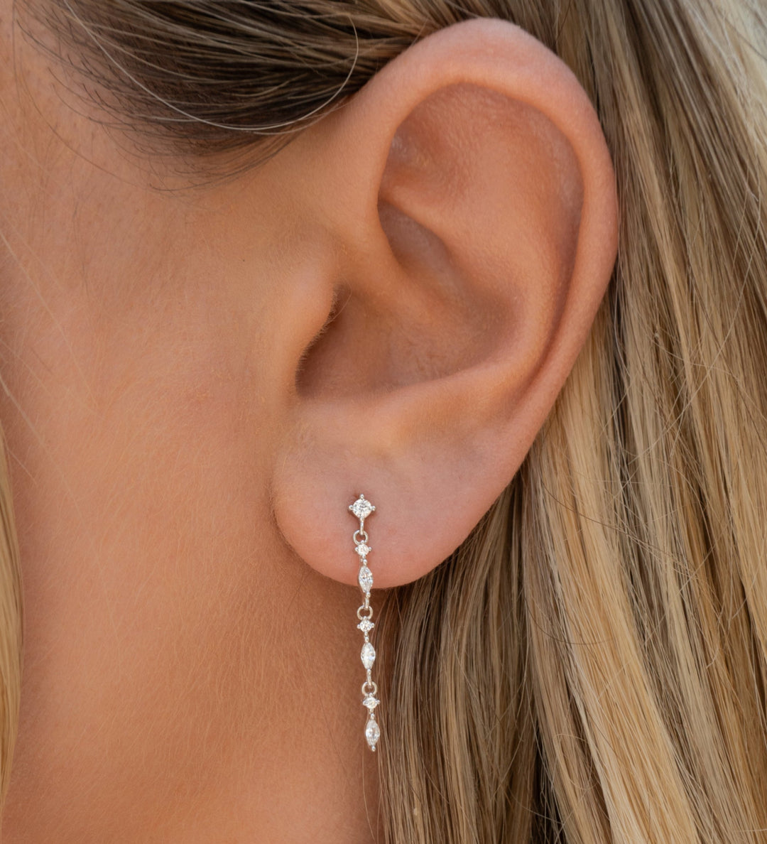 Isabella Earrings | Silver