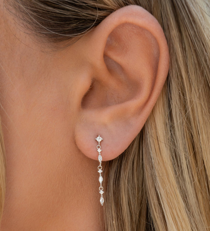 Isabella Earrings | Silver