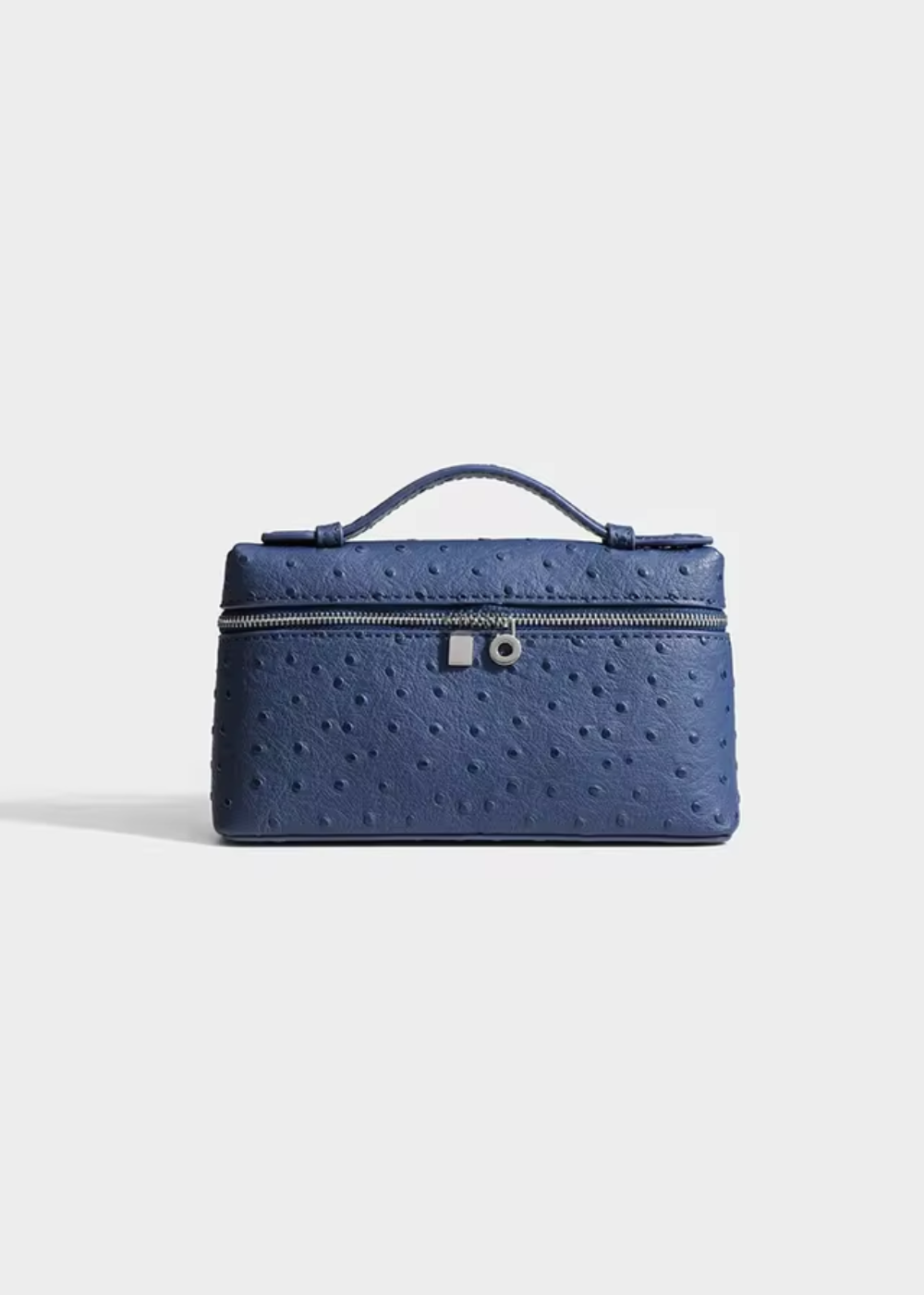 Irina | Ostrich-Embossed Sling Clutch