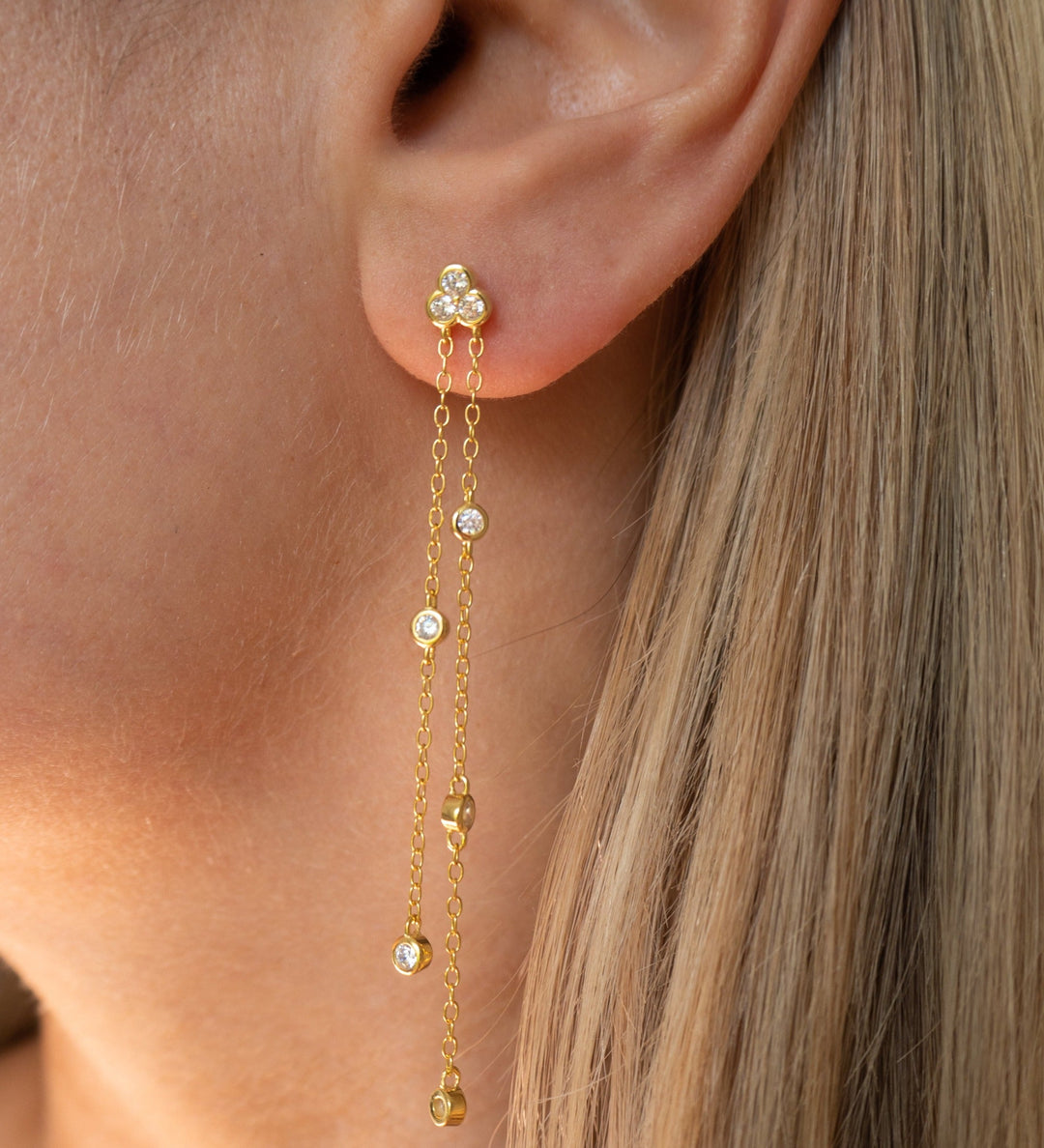 Maybel Earrings | Gold