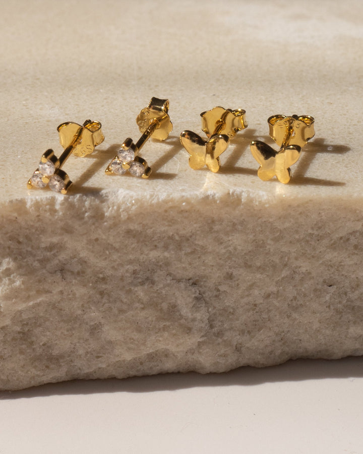 Amelia Studs | Gold