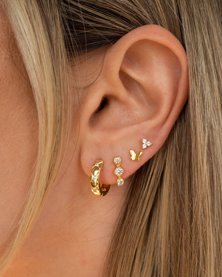 Amelia Studs | Gold