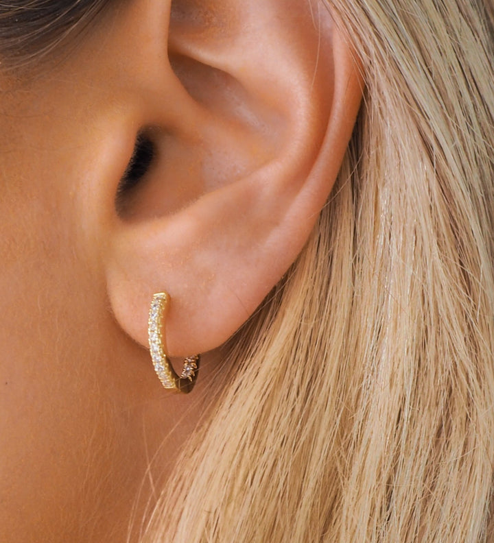 Willow Gold Hoops | Small