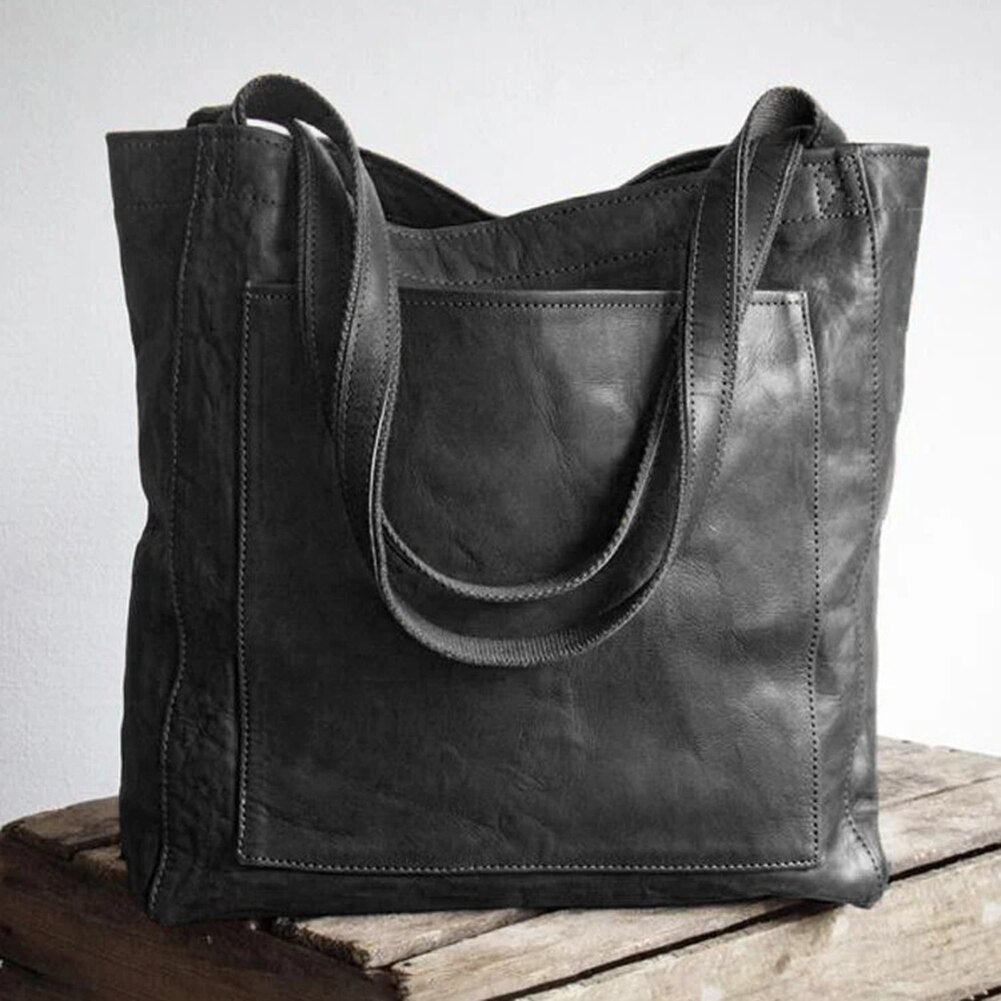 Sasha | Spacious Vegan Leather Handbag