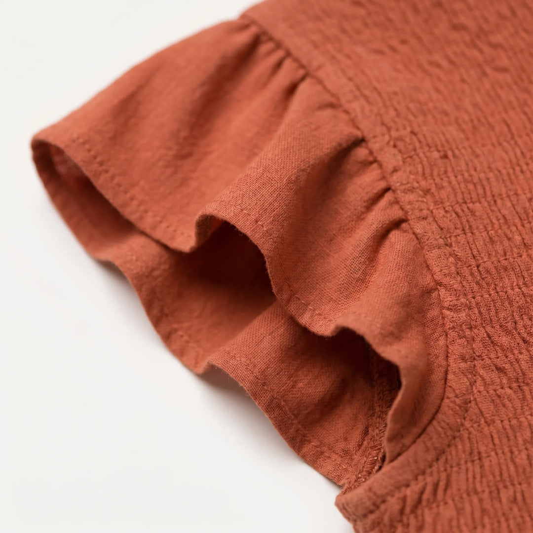Emilia | Ruched Tiered Midi Dress