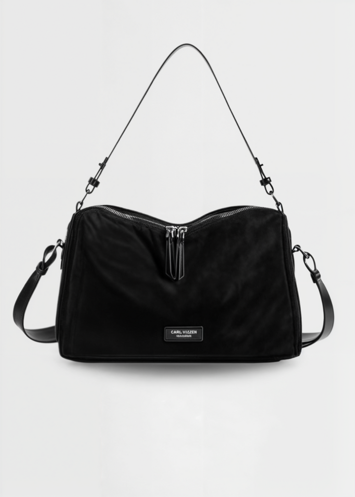 Nyla | Compact Suede Bucket Bag