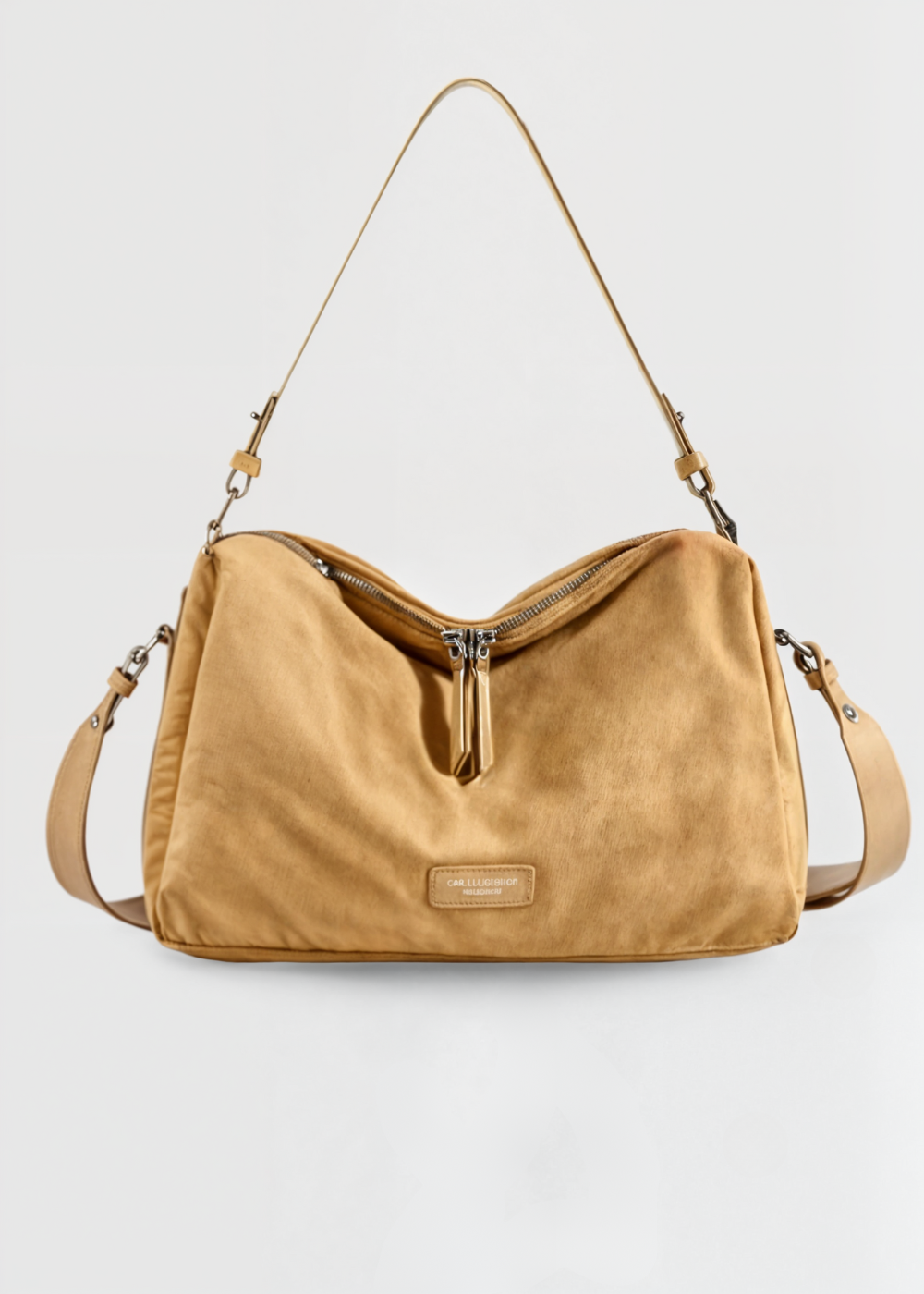 Nyla | Compact Suede Bucket Bag