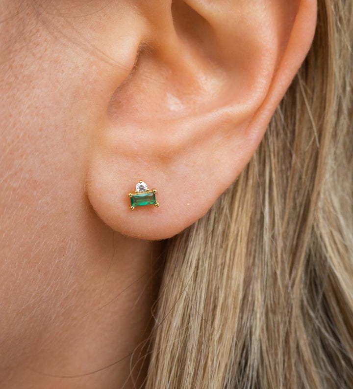 Maisie Studs | Emerald