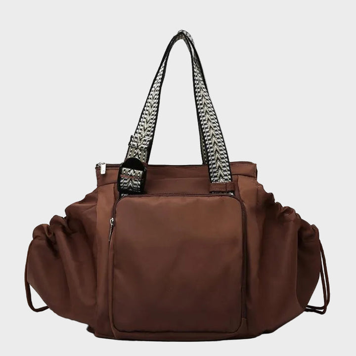 Ezra | Utility Tote with Woven Straps