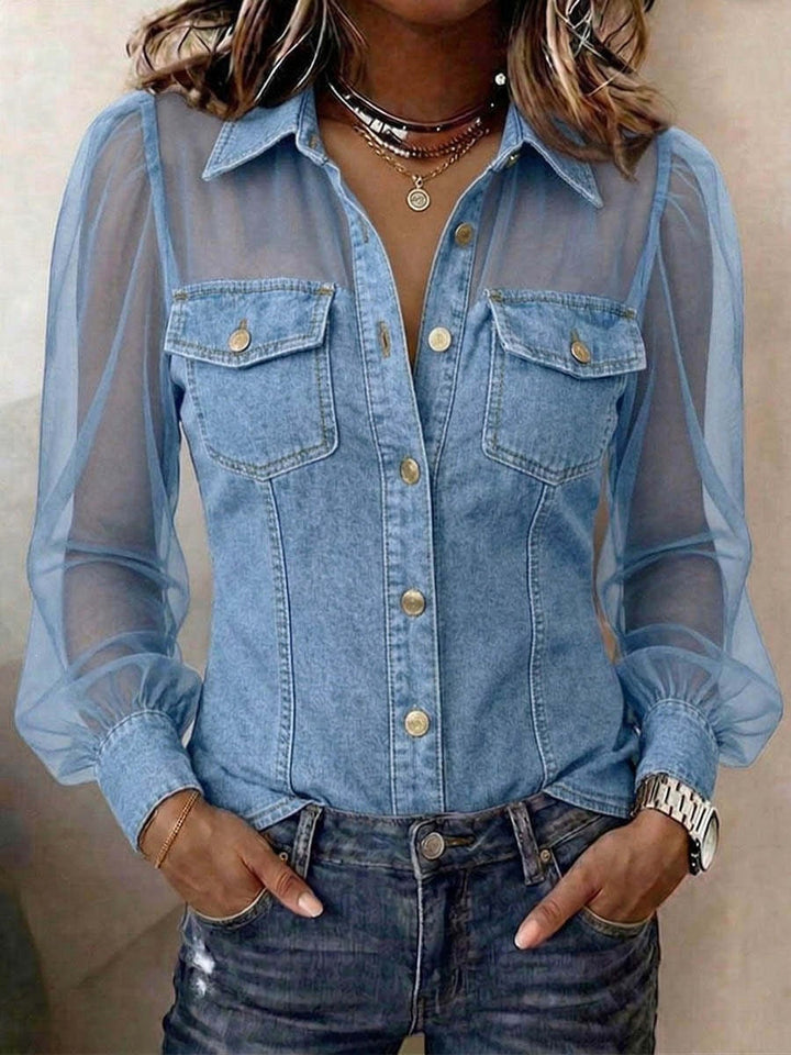 Women's Casual Denim blouse