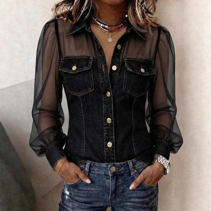 Women's Casual Denim blouse