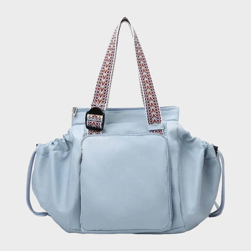 Ezra | Utility Tote with Woven Straps
