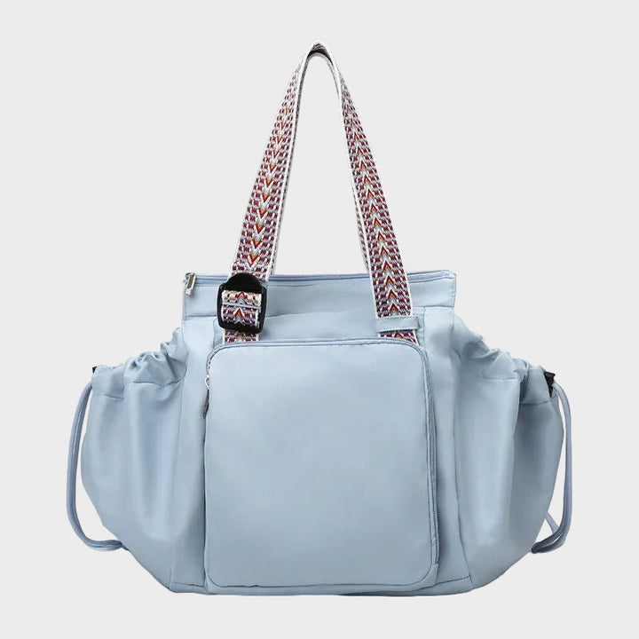 Ezra | Utility Tote with Woven Straps