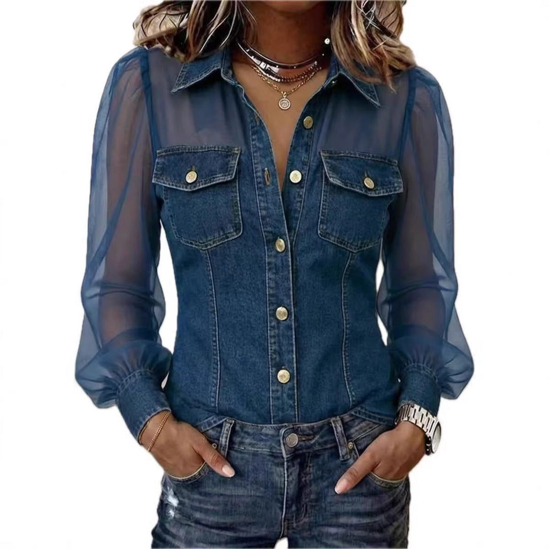 Women's Casual Denim blouse