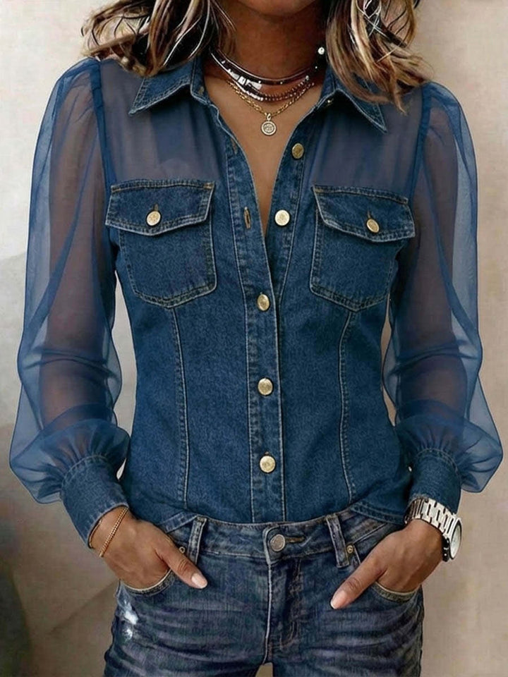 Women's Casual Denim blouse