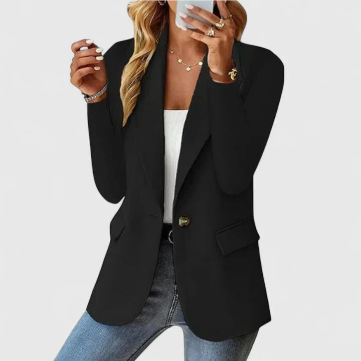 Women's Blazer | Lapel Single Button