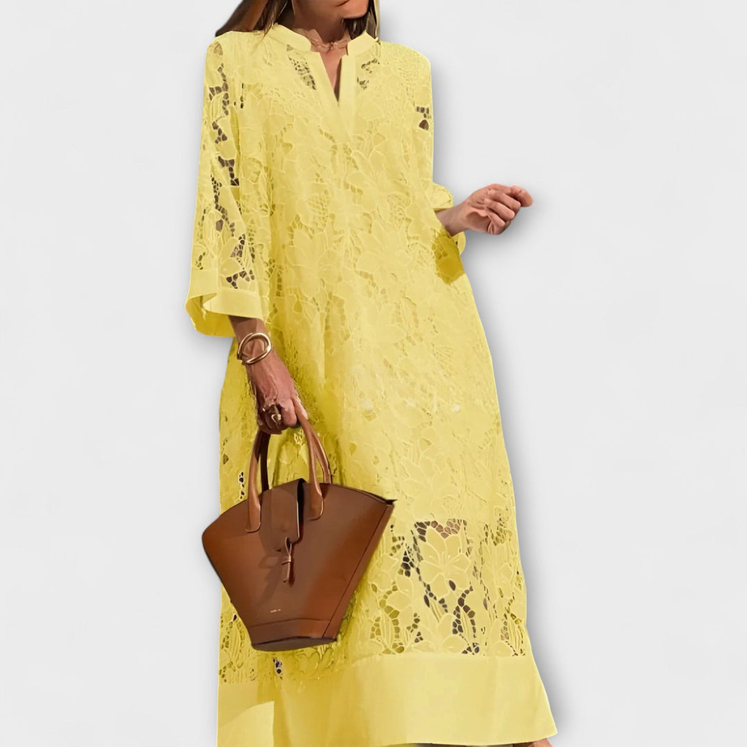 Dahlia | Embroidered Dress