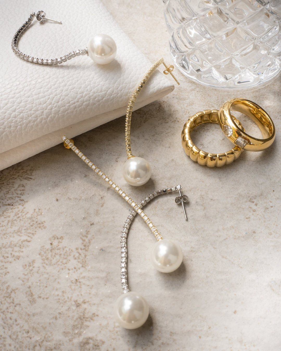 Brielle Earrings | Silver