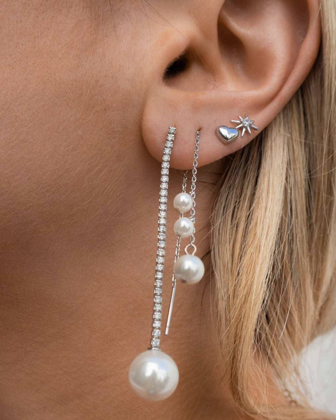 Brielle Earrings | Silver