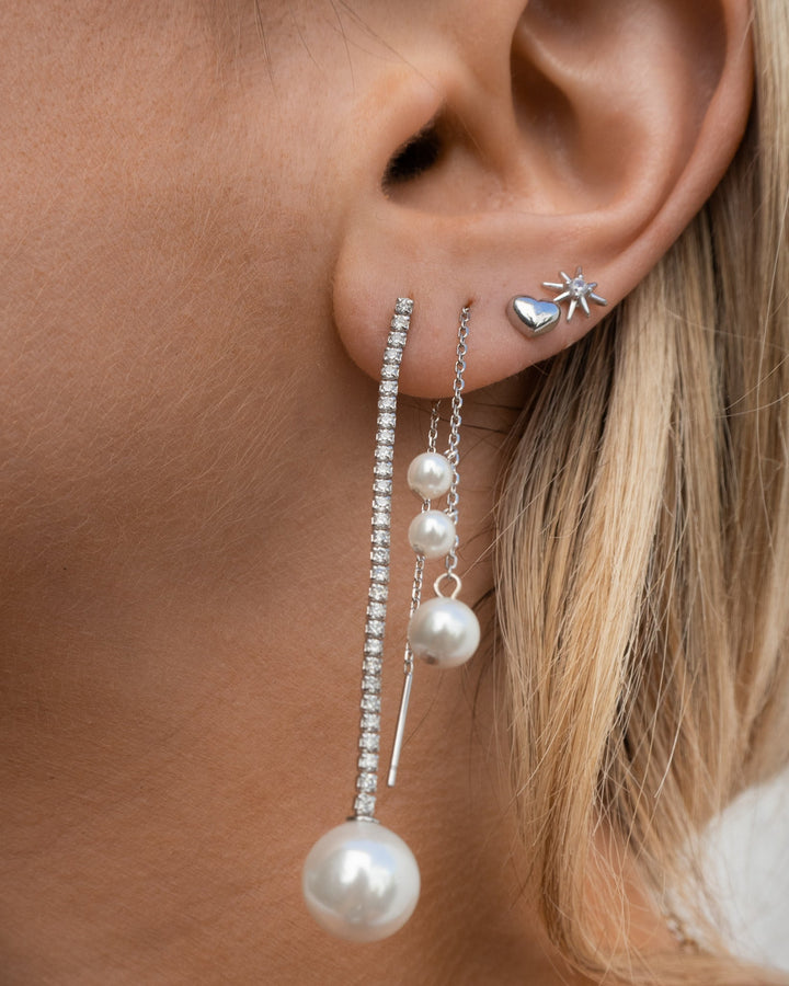 Brielle Earrings | Silver